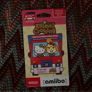 Animal Crossing New Horizons Hello Kitty Amiibo Pack